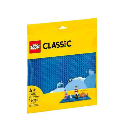 Piastra di base Lego Classic, blu, 11025, Lego