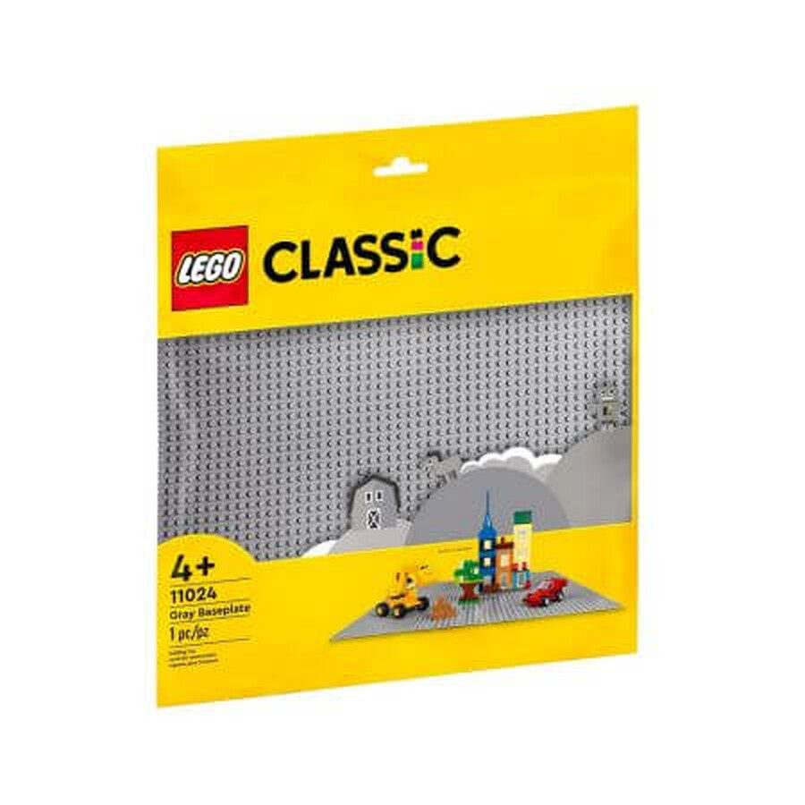 Piastra di base Lego Classic, Grigio, 11024, Lego