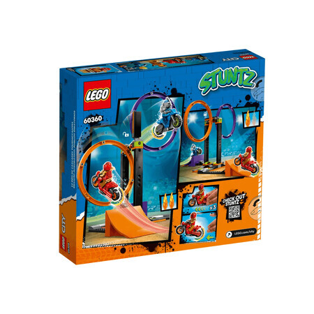 Lego City Spinning Stunt Challenge, ab 6 Jahren, 60360, Lego