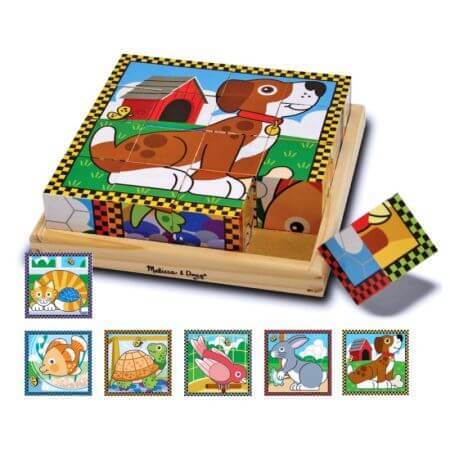 Puzzle in legno con animali, +3 anni, Melissa&amp;Doug