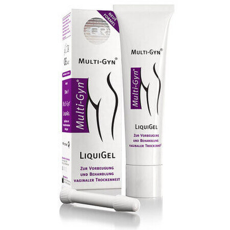 Multi-Gyn Liquigel 30 ml, Gel per la prevenzione e il trattamento della secchezza vaginale, Bioclin