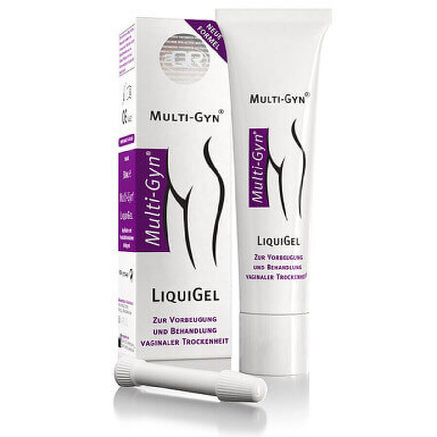 Multi-Gyn Liquigel 30 ml, Gel per la prevenzione e il trattamento della secchezza vaginale, Bioclin