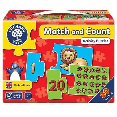 Puzzle per imparare i numeri, Orchard Toys