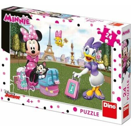 Puzzle Minnie e Daisy, 4-6 anni, 24 pezzi, Dino Toys