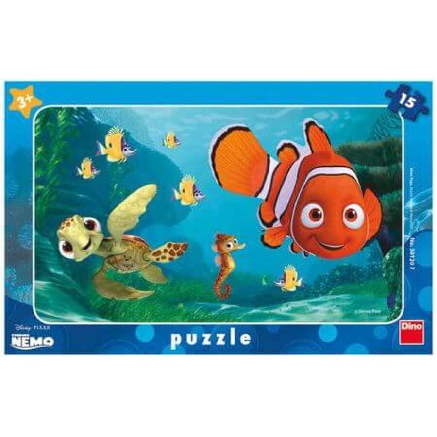 Puzzle di Nemo, 3-5 anni, 15 pezzi, Dino Toys