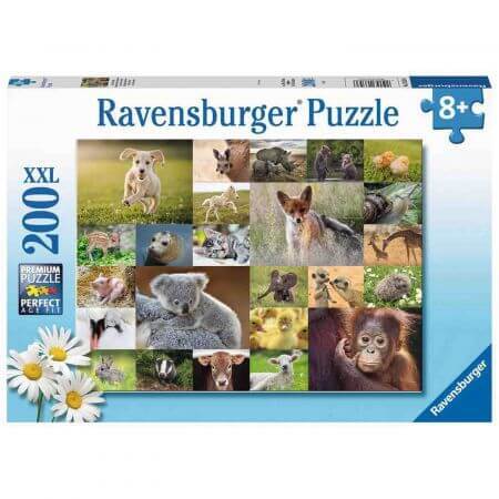 Puzzle di animali domestici, 200 pezzi, Ravensburger