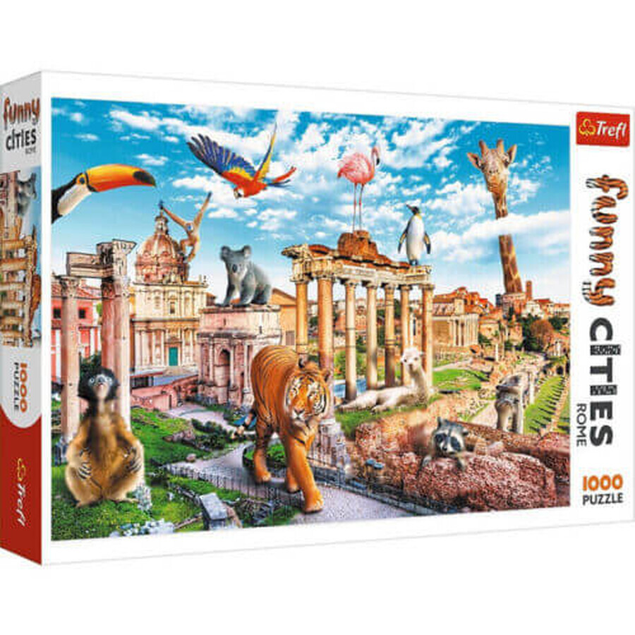 Puzzle di Roma selvaggia, 1000 pezzi, Trefl