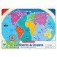 Puzzle dei continenti e degli oceani, 3-6 anni, 22 pezzi, The Learning Journey