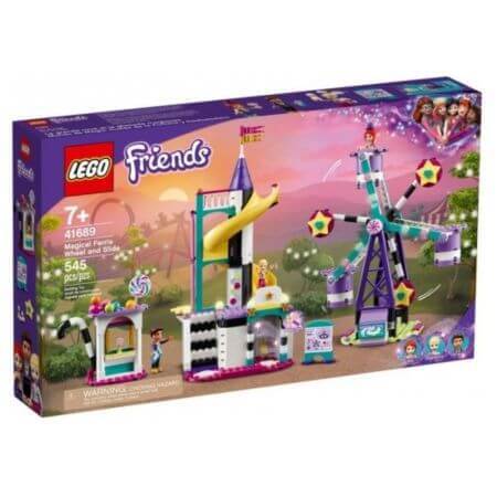 Lego Friends Ruota Magica e Scivolo, +7 anni, 41689, Lego