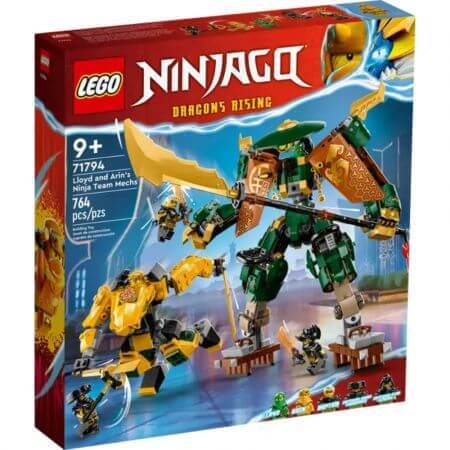 I robot ninja di Lloyd e Arin Lego Ninjago, +9 anni, 71794, Lego
