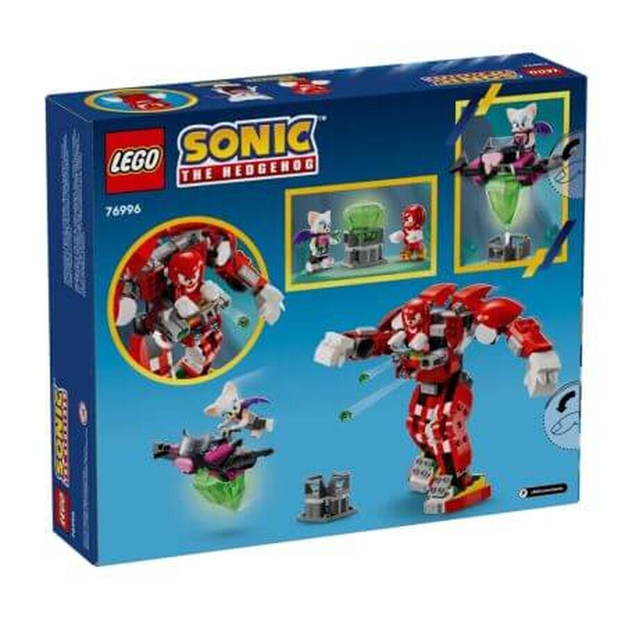 Robot guardiano di Knuckles, 8 anni +, 76996, Lego Sonic