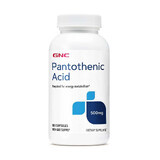 Pantothenic Acid 500 mg (100413), 100 capsules, GNC