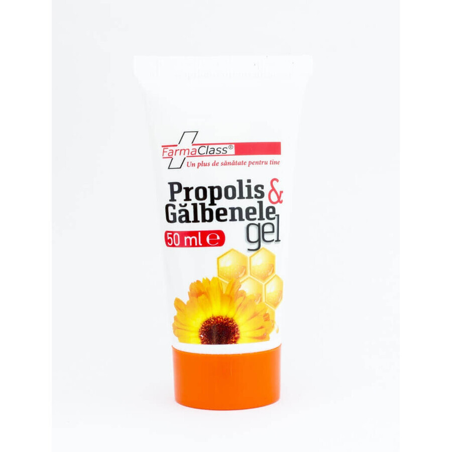 Gel de propóleo y caléndula, 50 ml, FarmaClass