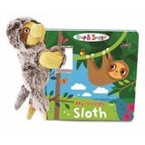 Animale di peluche e libretto in inglese My sleepy sloth, 3 anni+, Buddy & Barney