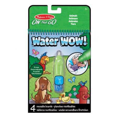 Malbuch Tiere Wasser Wow, 3 Jahre +, Melissa&Doug