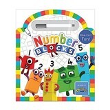 Scrivere e cancellare da 1 a 5, +3 anni, NumberBlocks