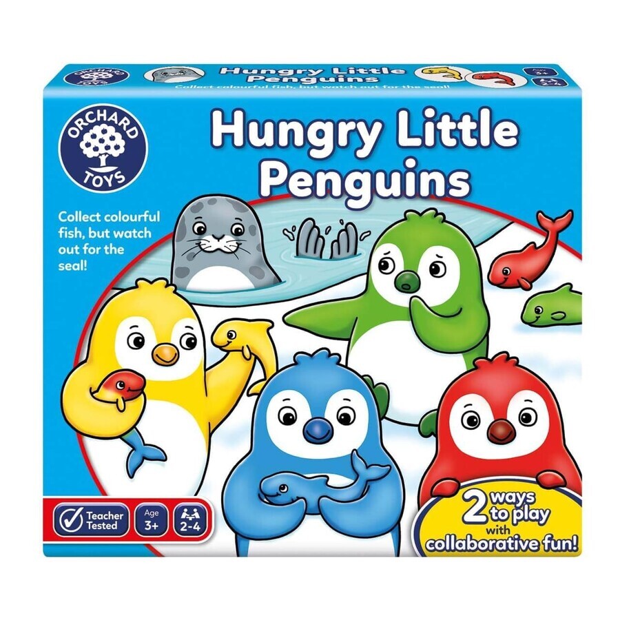 Gioco da tavolo Piccoli pinguini affamati, 4-8 anni, Frutteto