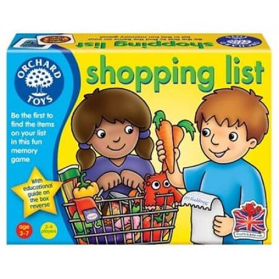 Lista dei tesori del gioco educativo, Orchard Toys