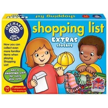 Gioco educativo della lista della spesa, Il mio guardaroba, Orchard Toys