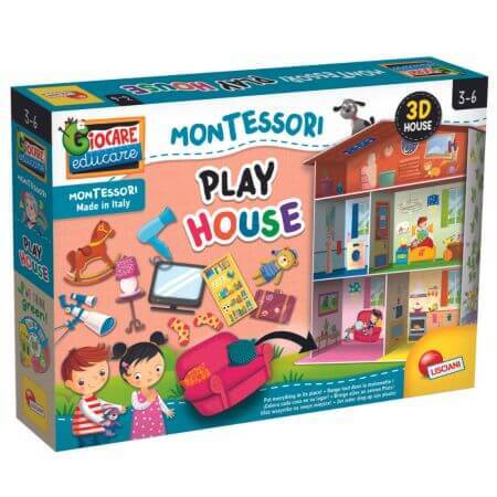 Gioco Montessori Maxi My Little House, +3 anni, Lisciani