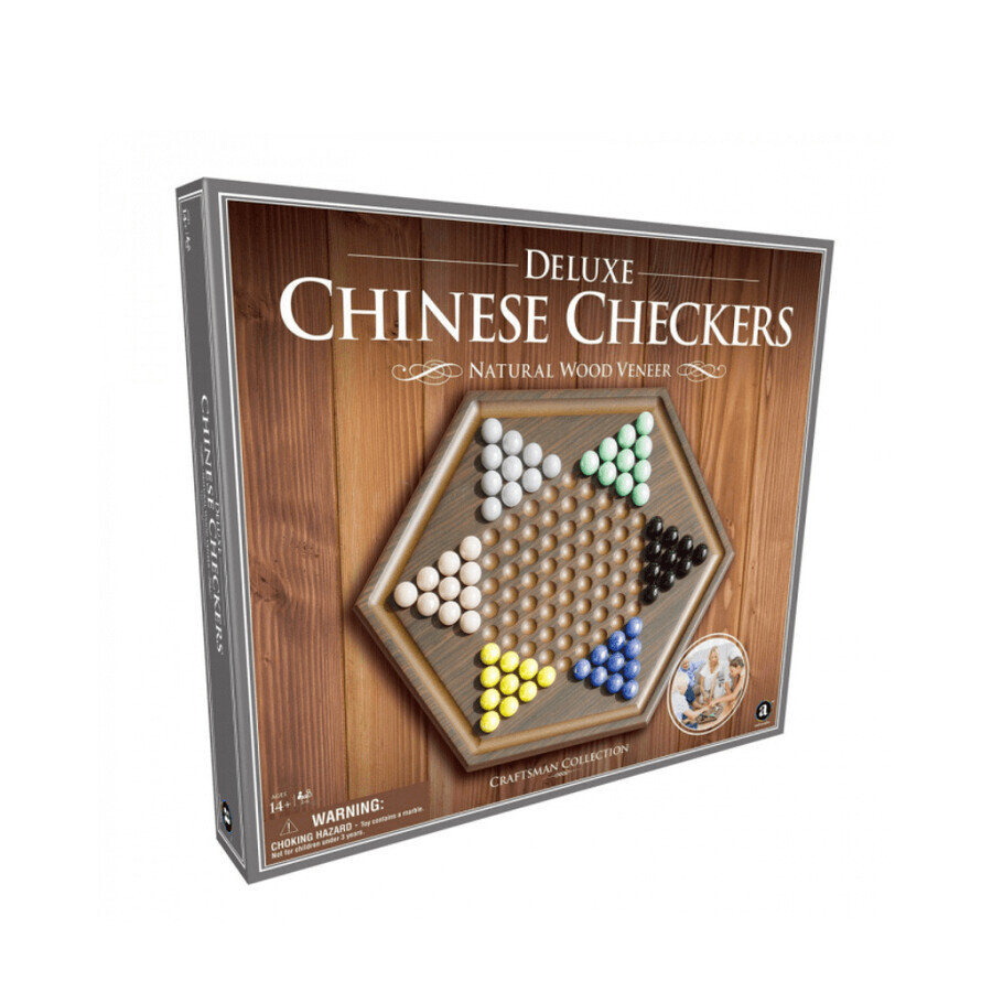 Gioco degli scacchi cinesi in legno Deluxe, 14 anni+, Ambassador Games