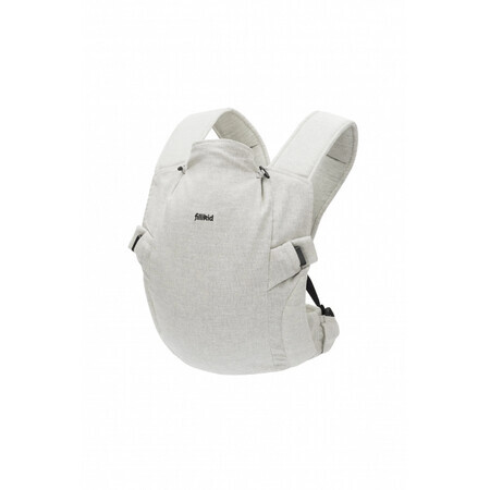 Mochila Porta Bebé Natural Grey Melange, 3,5 - 20 kg, Fillikid