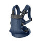 Marsupio Harmony 3D a rete, 0 - 3 anni, blu navy, BabyBjorn