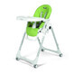 Seggiolone Prima Pappa Zero Follow Me 2 in 1, Verde Meraviglia, Peg Perego