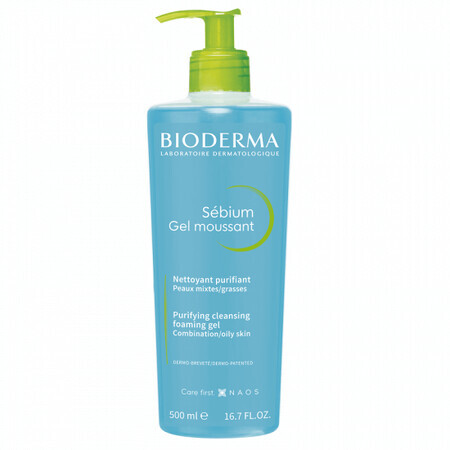 Gel schiumogeno Sébium, 500 ml, Bioderma