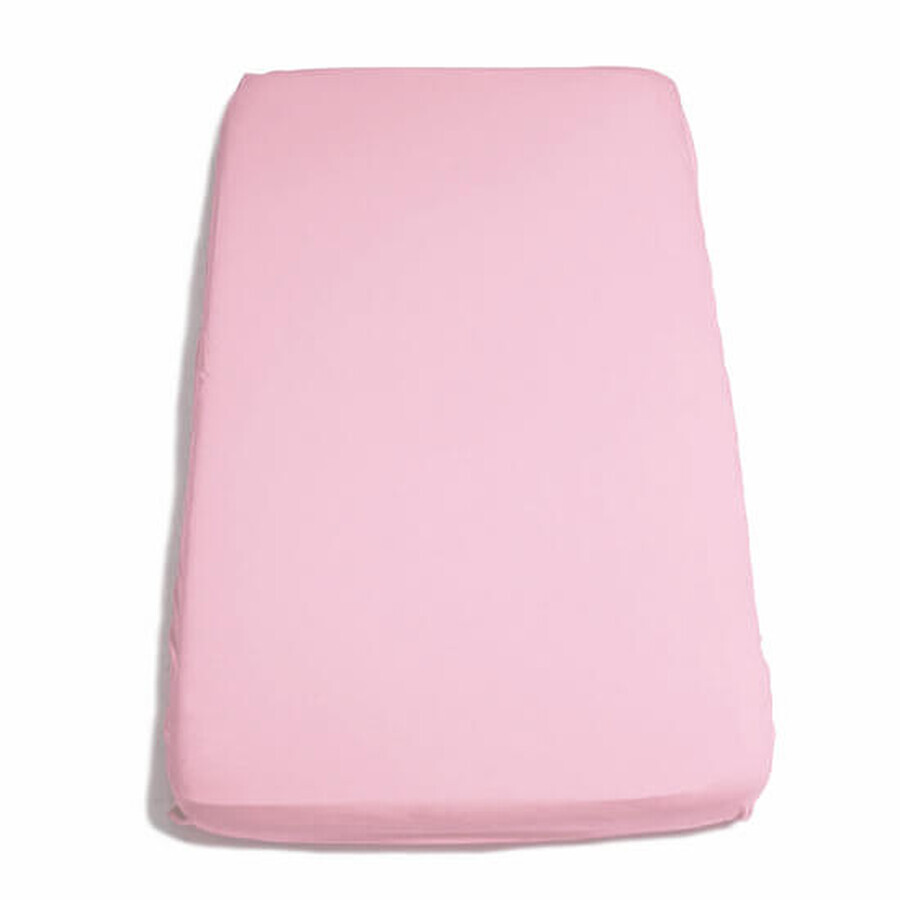 Knitted elastic sheet, 95x65 cm, Pink, Tuxi Brands