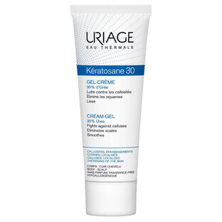 Gel-crema para pieles duras Keratosane 30, 75 ml, Uriage