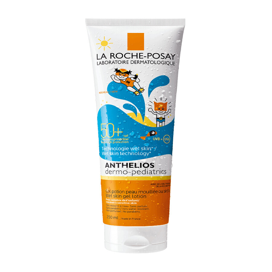 Anthelios Dermo-Pediatrics Gel Pelle Bagnata Spf50+ La Roche Posay 250ml