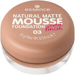 Base de maquillaje mousse mate natural, 03, 16 g, Essence