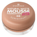 Base de maquillaje mousse mate natural, 03, 16 g, Essence