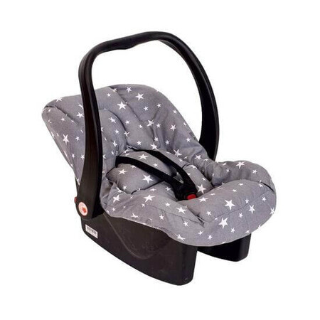 Coperchio di protezione con riduttore per conchiglia Grey Stars, SeviBebe