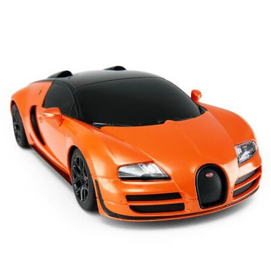 Auto con telecomando, Bugatti Grand Sport Vitesse, arancione, +3 anni, Rastar