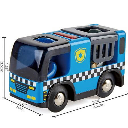 Auto della polizia con sirena, +3 anni, Hape