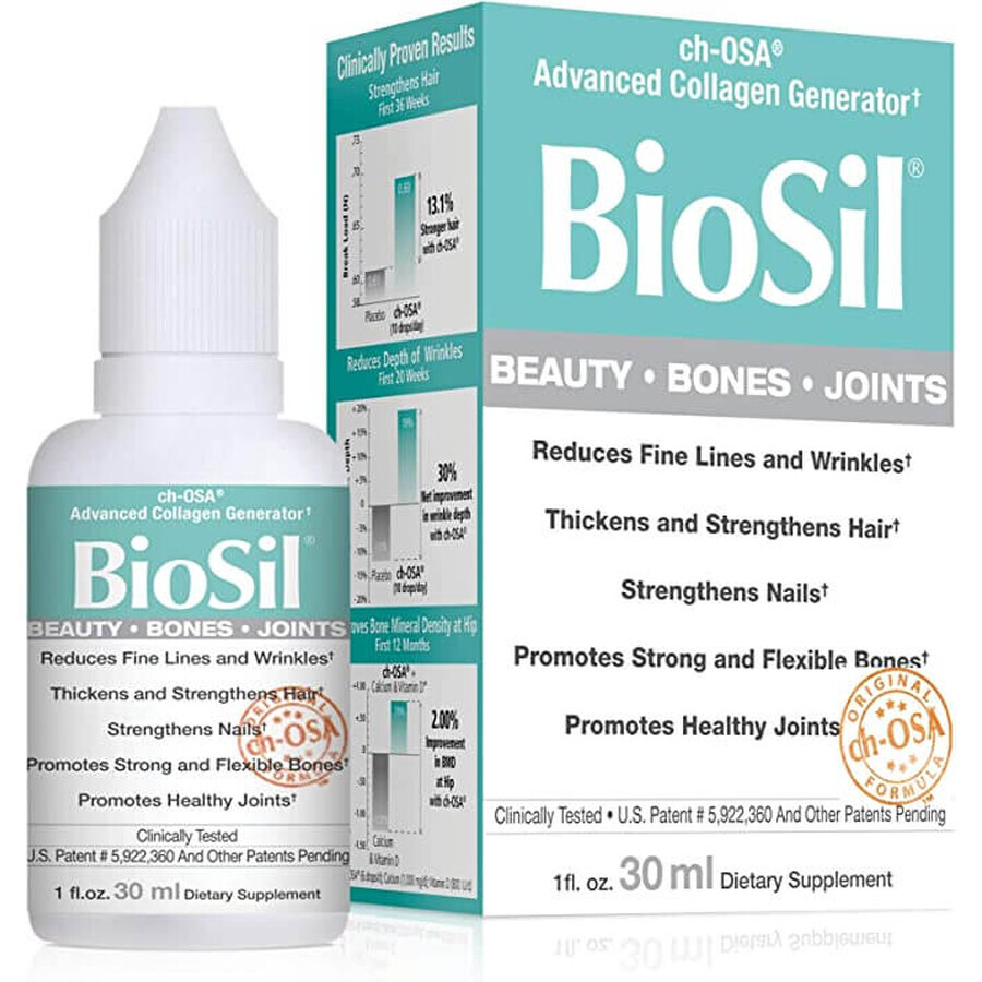 Advanced Collagen Generator Drops, 30 ml, Biosil