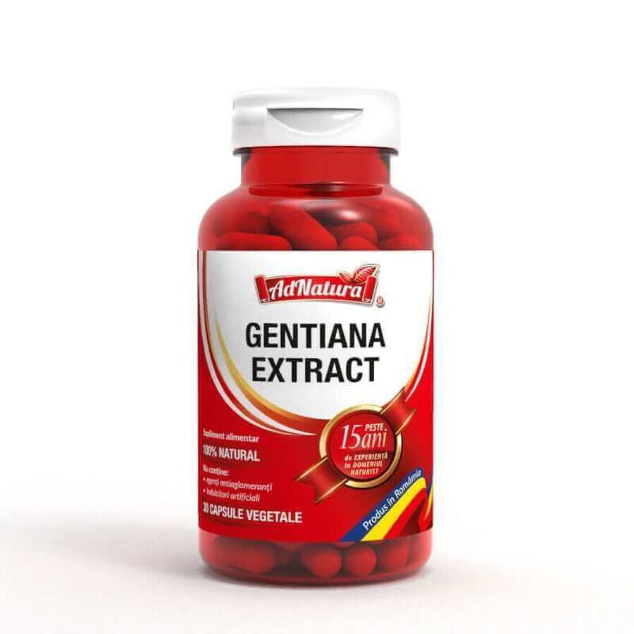 Gentiaan-extract, 30 capsules, AdNatura