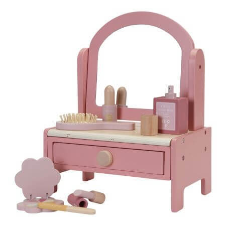 Tavolino da toilette con kit per il trucco, +3 anni, Little Dutch