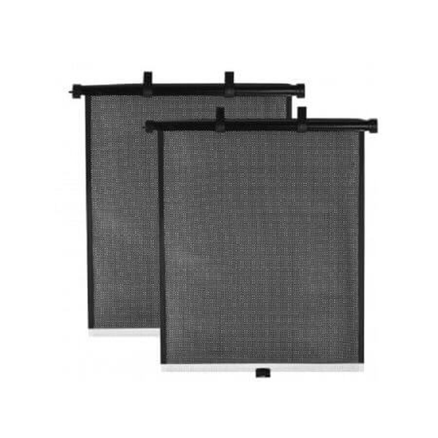 Parasole retrattile per auto, nero, 40x45 cm, Fillikid