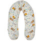 Cuscino di maternit&#224; in fibra di silicone, 180 cm, Foresta, Eko