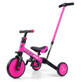 Triciclo per bambini Optimus Plus 4 in 1, rosa, Milly Mally