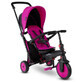 Triciclo pieghevole, passeggino rosa 6 in 1, STR3 5021233, Smart Trike