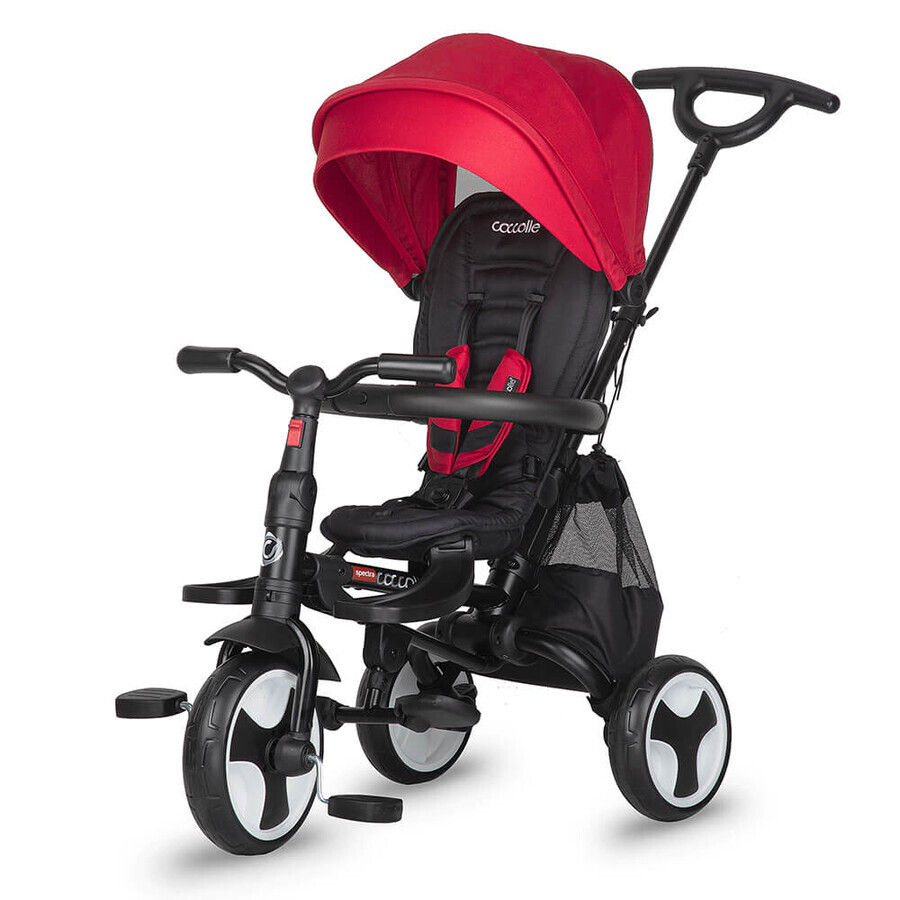 Triciclo ultra pieghevole per bambini Spectra Plus, 1-3 anni, Chili Pepper, Coccolle