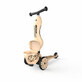 Monopattino convertibile 2 in 1 per bambini Highwaykik 1, 1 - 5 anni, Lifestyle Leopard, Scoot &amp;amp; Ride