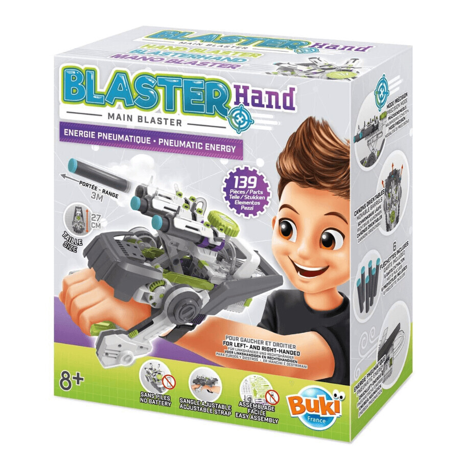 Hand Blaster, 8 anni+, Buki