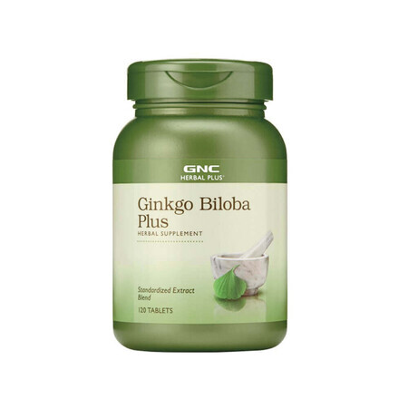 Ginkgo Biloba Plus (421567), 120 tabletten, GNC