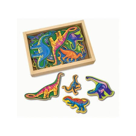 Dinosauri in legno con magneti, +3 anni, Melissa&Doug