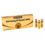 Ginseng and Royal Jelly, 10 phials, Only Natural